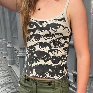 Brandy Melville Eye Tank